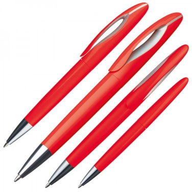 Logo trade business gift photo of: Plastic ballpen FAIRFIELD